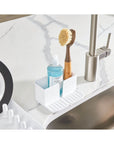 iDesign Sink Caddy with Tray White - KITCHEN - Sink - Soko and Co