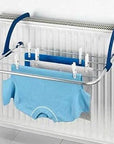 Inox 5 Rail Aluminium Over Door Clothes Airer - LAUNDRY - Airers - Soko and Co