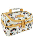 Insulated 2 Compartment Kids Lunch Bag Busy Bees - LIFESTYLE - Lunch - Soko and Co