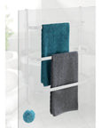 Irpinia 3 Rail Over Door Towel Rack White - BATHROOM - Towel Racks - Soko and Co