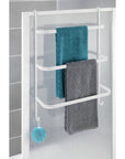 Irpinia 3 Rail Over Door Towel Rack White - BATHROOM - Towel Racks - Soko and Co