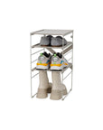 Joseph Joseph Adjustable Shoe Rack Ecru - WARDROBE - Shoe Storage - Soko and Co