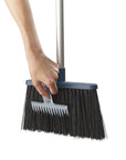 Joseph Joseph CleanStore Wall Mounted Long Bristle Broom Blue - LAUNDRY - Cleaning - Soko and Co