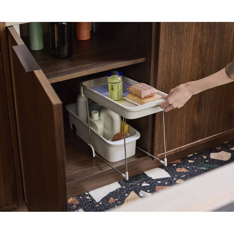 Joseph Joseph Cupboardstore 2-Tier Undersink Caddy - KITCHEN - Organising Containers - Soko and Co