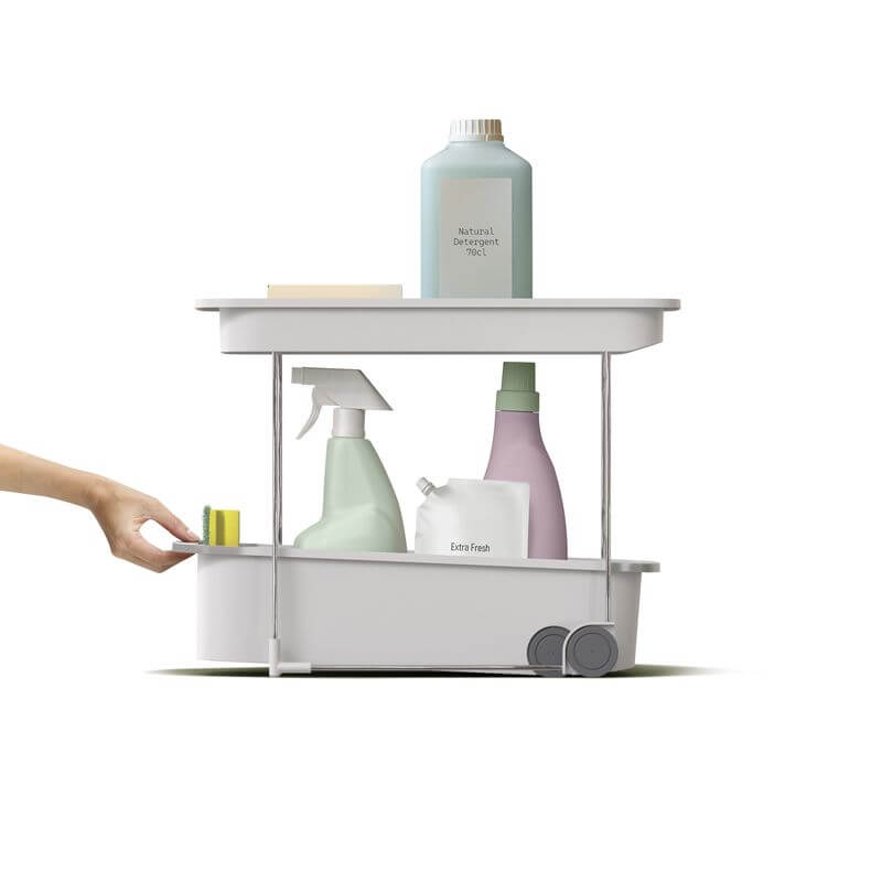 Joseph Joseph Cupboardstore 2-Tier Undersink Caddy - KITCHEN - Organising Containers - Soko and Co