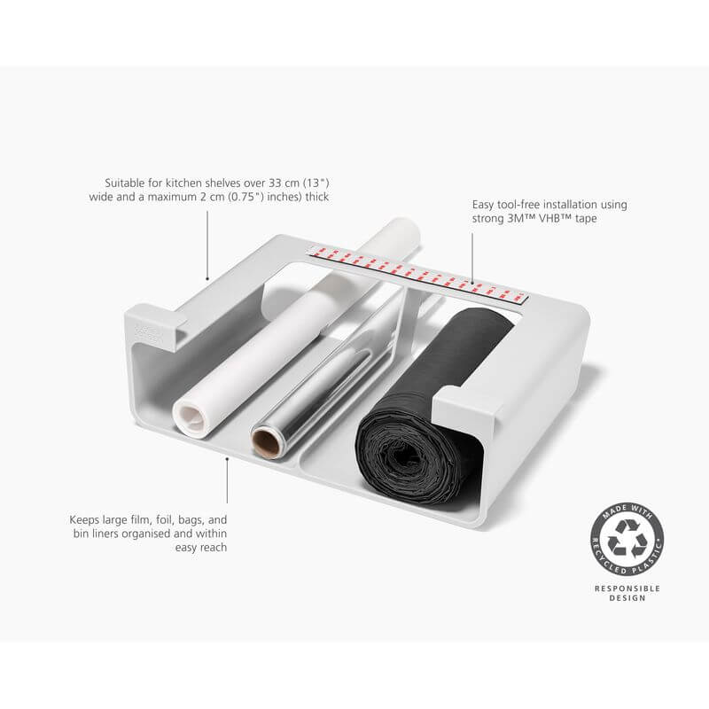 Joseph Joseph Cupboardstore Undershelf Wrap Holder Large