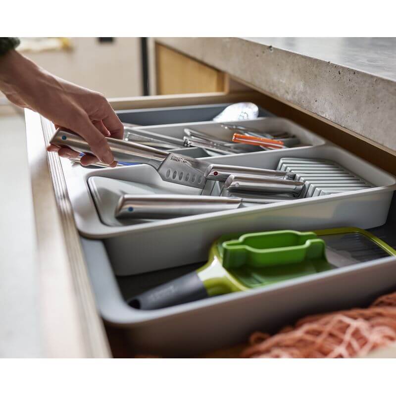 Joseph Joseph Drawerstore Expanding Knife, Cutlery &amp; Utensil Tray - KITCHEN - Cutlery Trays - Soko and Co