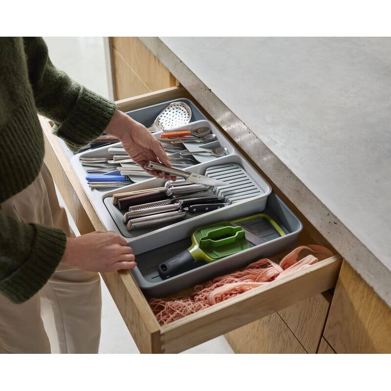 Joseph Joseph Drawerstore Expanding Knife, Cutlery &amp; Utensil Tray - KITCHEN - Cutlery Trays - Soko and Co