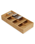 Joseph Joseph DrawerStore Wide Compact Cutlery Tray Bamboo - KITCHEN - Cutlery Trays - Soko and Co