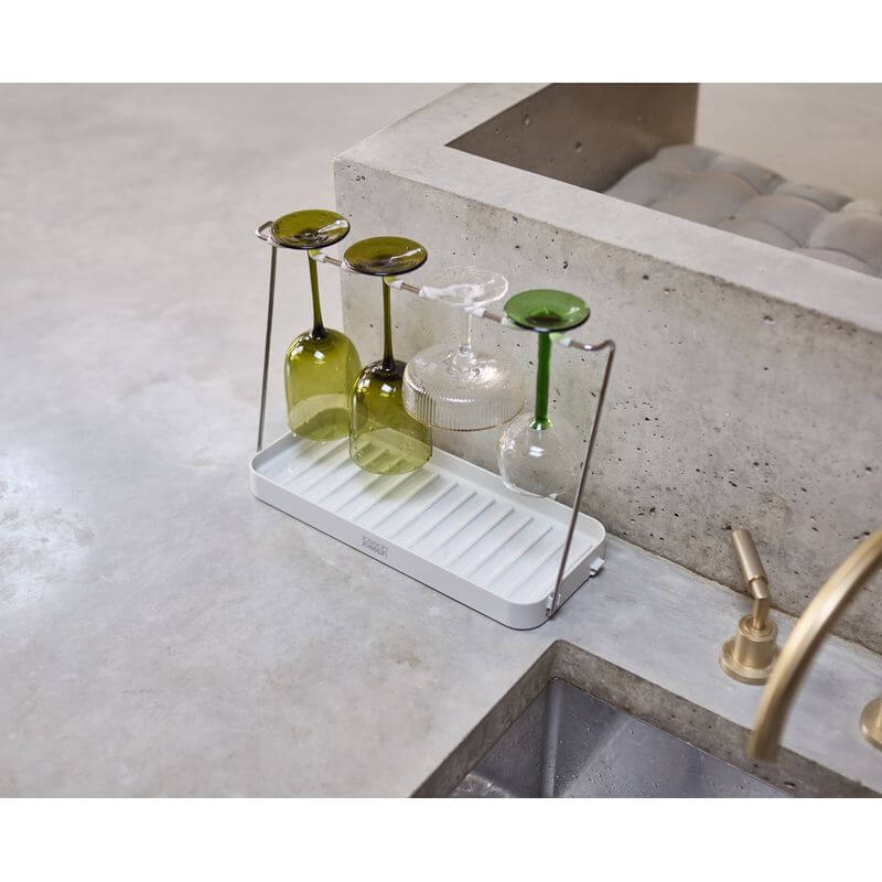 Joseph Joseph Drysmart Wine Glass Drying Rack - KITCHEN - Dish Racks and Mats - Soko and Co