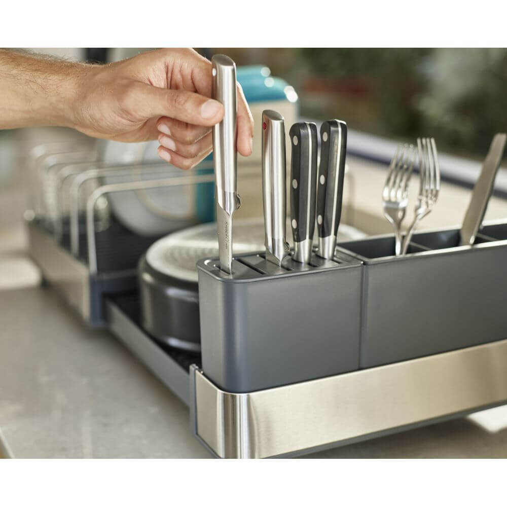 Joseph Joseph Extend Max Expandable Dish Rack Stainless Steel - KITCHEN - Dish Racks and Mats - Soko and Co