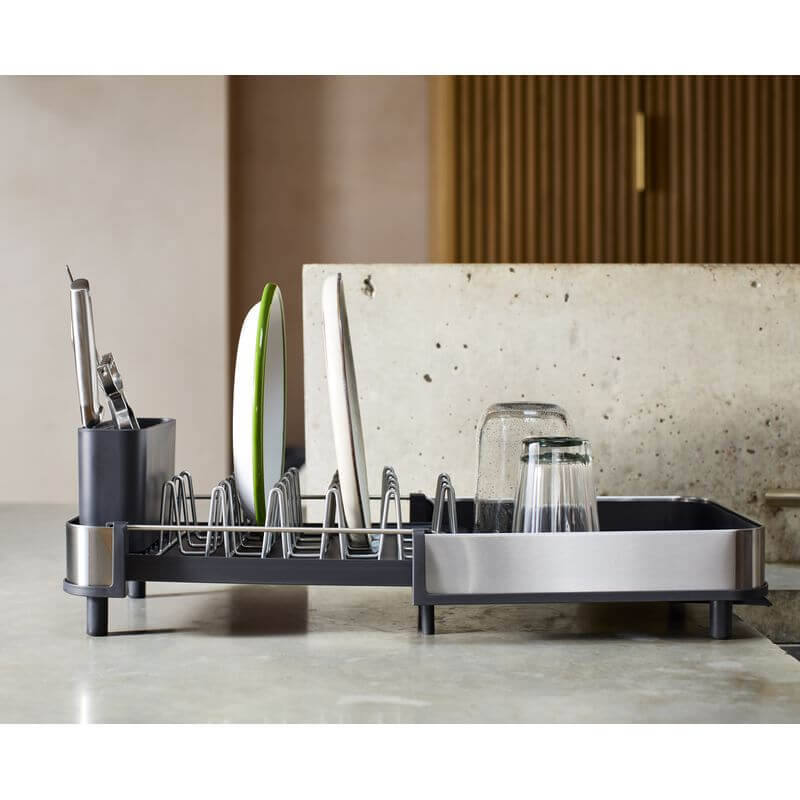 Joseph Joseph Extend Slim Steel Dish Rack - KITCHEN - Dish Racks and Mats - Soko and Co