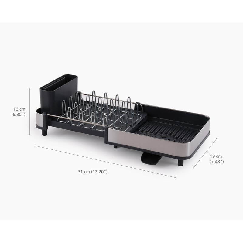 Joseph Joseph Extend Slim Steel Dish Rack - KITCHEN - Dish Racks and Mats - Soko and Co