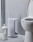 Joseph Joseph Flex Store Toilet Brush Grey - BATHROOM - Toilet Brushes - Soko and Co