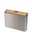 Joseph Joseph Folio Steel 3 Piece Bamboo Chopping Board Set - KITCHEN - Bench - Soko and Co