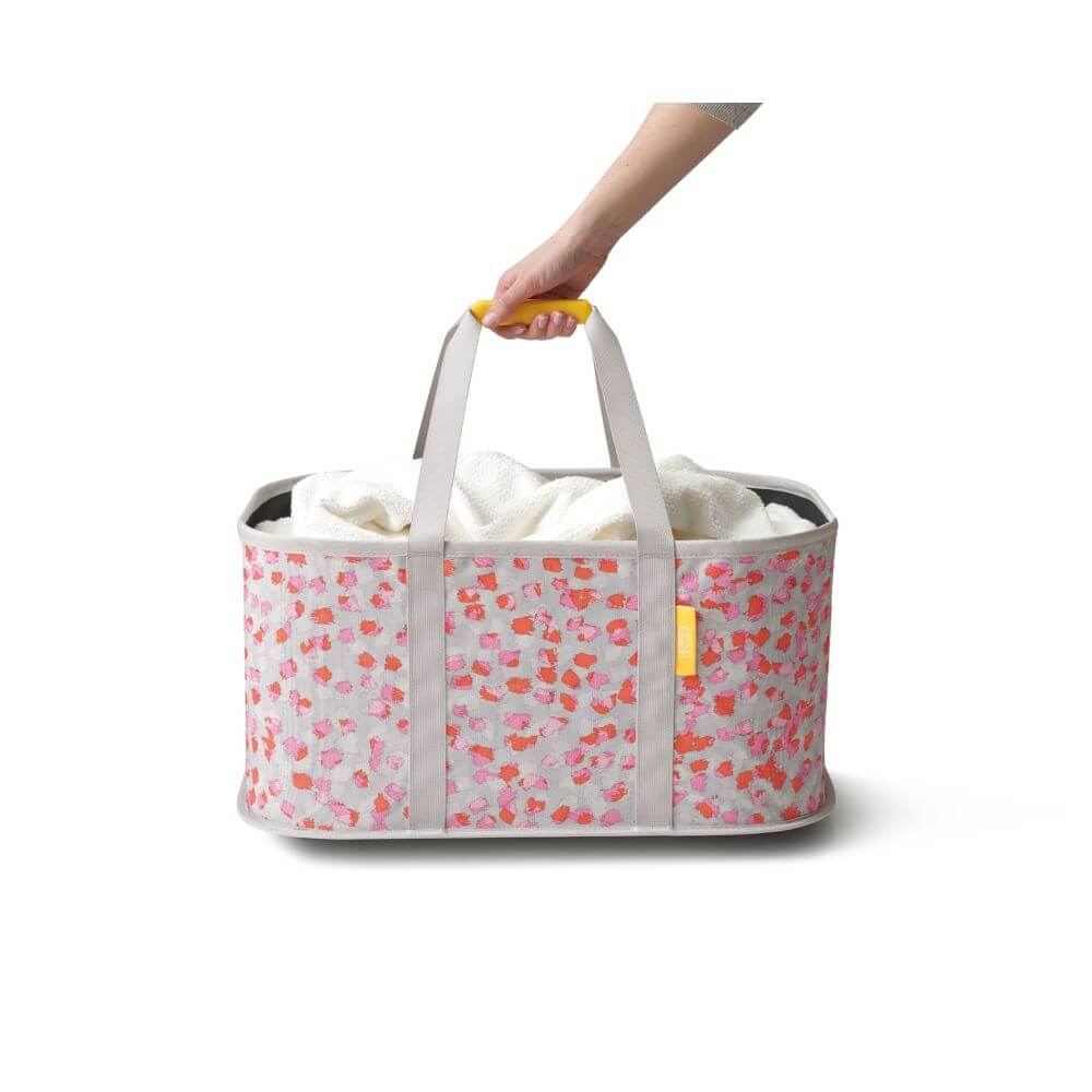 Joseph Joseph Hold-All 35L Collapsible Laundry Basket Peach Blossom - LAUNDRY - Baskets and Trolleys - Soko and Co