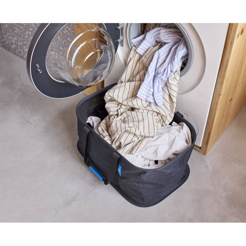 Joseph Joseph Hold-All Collapsible Laundry Basket Black - LAUNDRY - Baskets and Trolleys - Soko and Co
