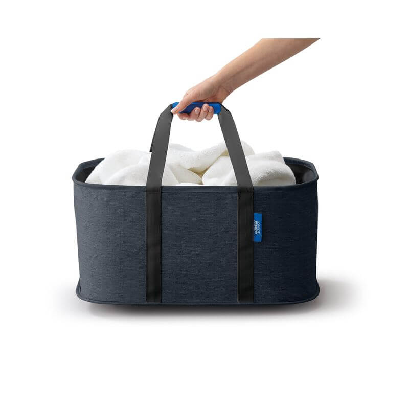 Joseph Joseph Hold-All Collapsible Laundry Basket Black - LAUNDRY - Baskets and Trolleys - Soko and Co