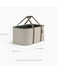 Joseph Joseph Hold-All Collapsible Laundry Basket Ecru - LAUNDRY - Baskets and Trolleys - Soko and Co