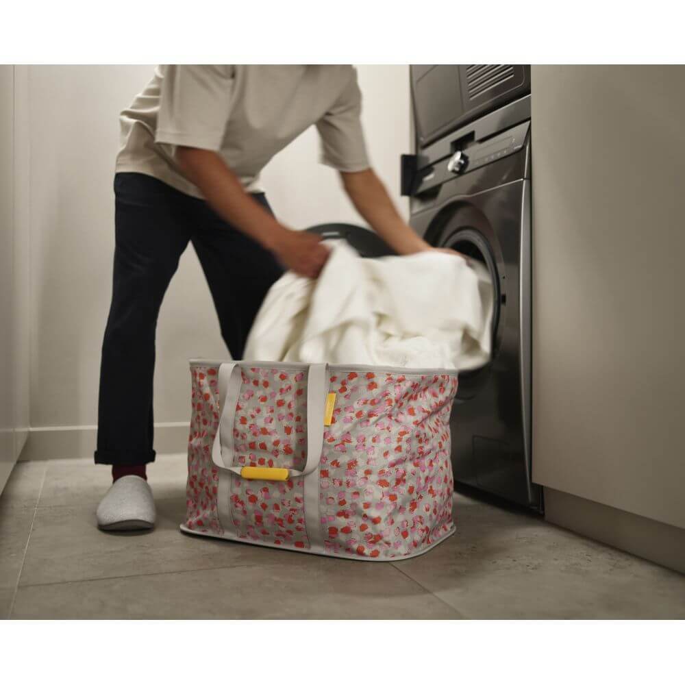 Joseph Joseph Hold-All Max 55L Collapsible Laundry Basket Peach Blossom - LAUNDRY - Baskets and Trolleys - Soko and Co