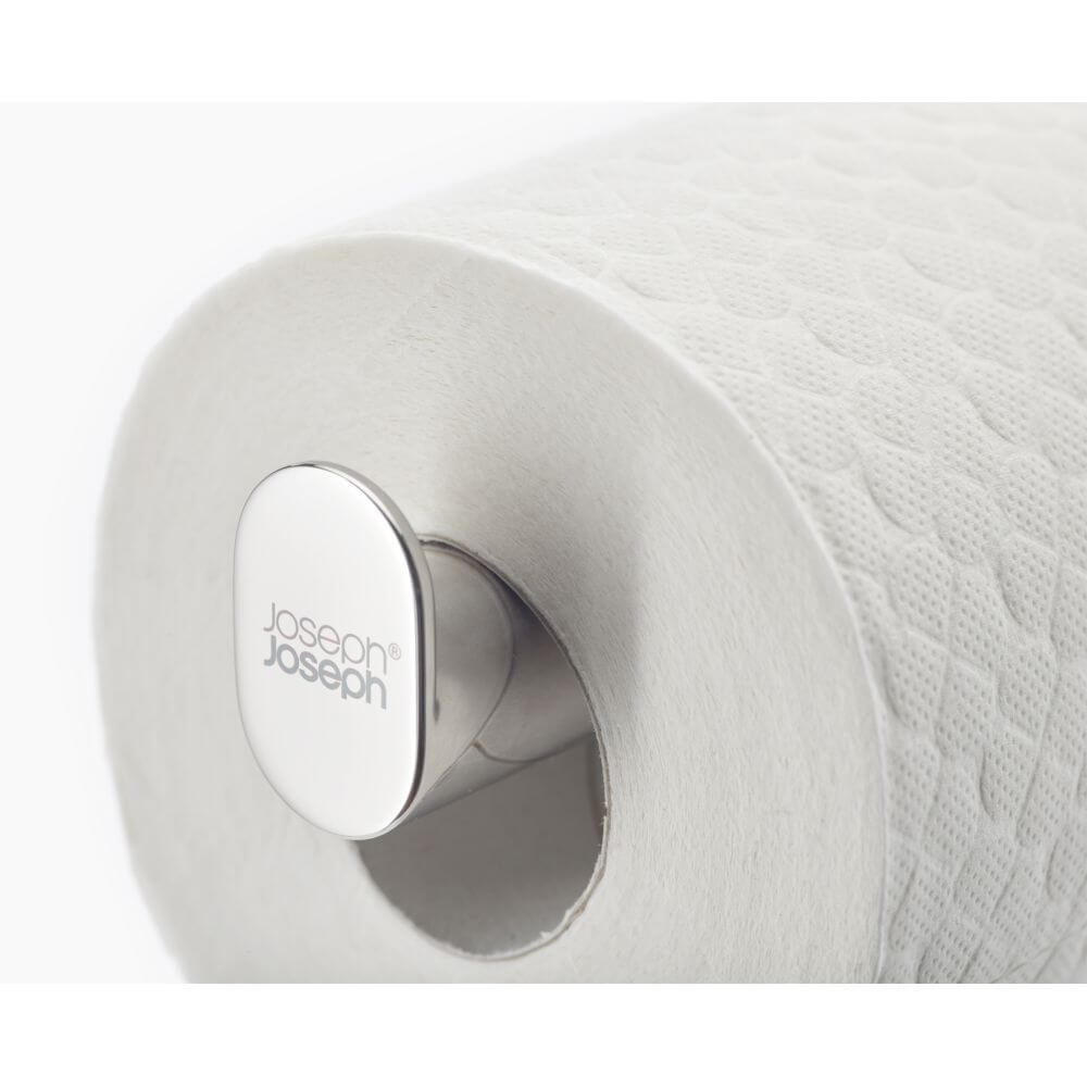 Joseph Joseph Luxe 2-in-1 Toilet Roll Holder Stainless Steel - BATHROOM - Toilet Roll Holders - Soko and Co