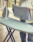 Joseph Joseph Medium Flexa Ironing Board Cover Linear Grey - LAUNDRY - Ironing Board Covers - Soko and Co