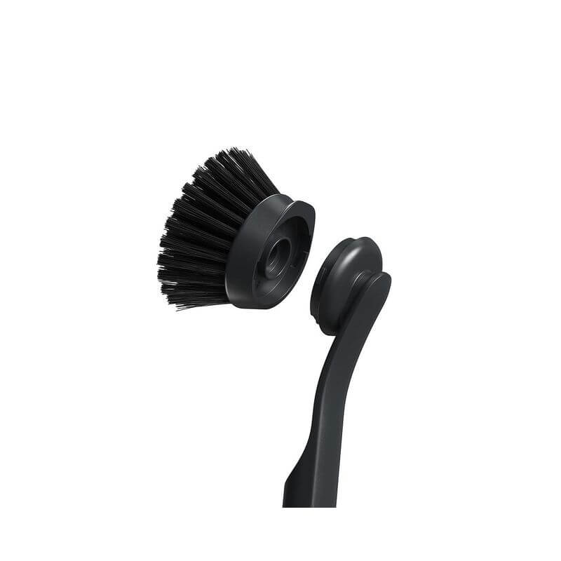 Set Brosse à Vaisselle Joseph Joseph SinkTech - Support Acier Inoxydable - Têtes Remplaçables