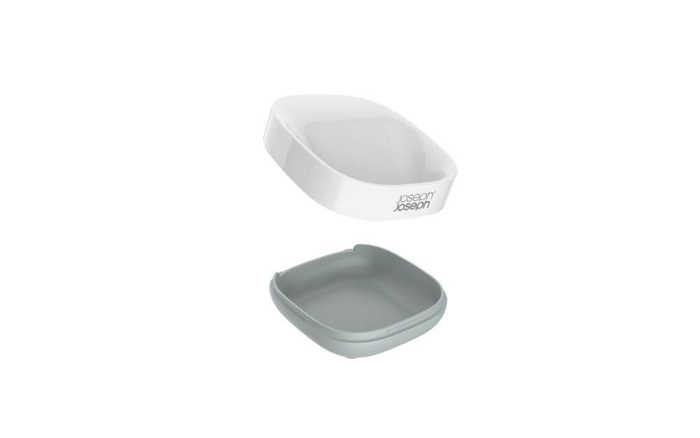 Joseph Joseph Slim Compact Soap Dish Grey - BATHROOM - Soap Dispensers and Trays - Soko and Co