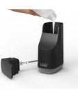 Joseph Joseph Slim Compact Soap Dispenser Matte Black - BATHROOM - Soap Dispensers and Trays - Soko and Co