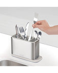 Joseph Joseph Surface Stainless Steel Cutlery Drainer Stone - KITCHEN - Sink - Soko and Co