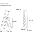 Kimora 3 Step Ladder Cherry Wood - LAUNDRY - Ladders - Soko and Co