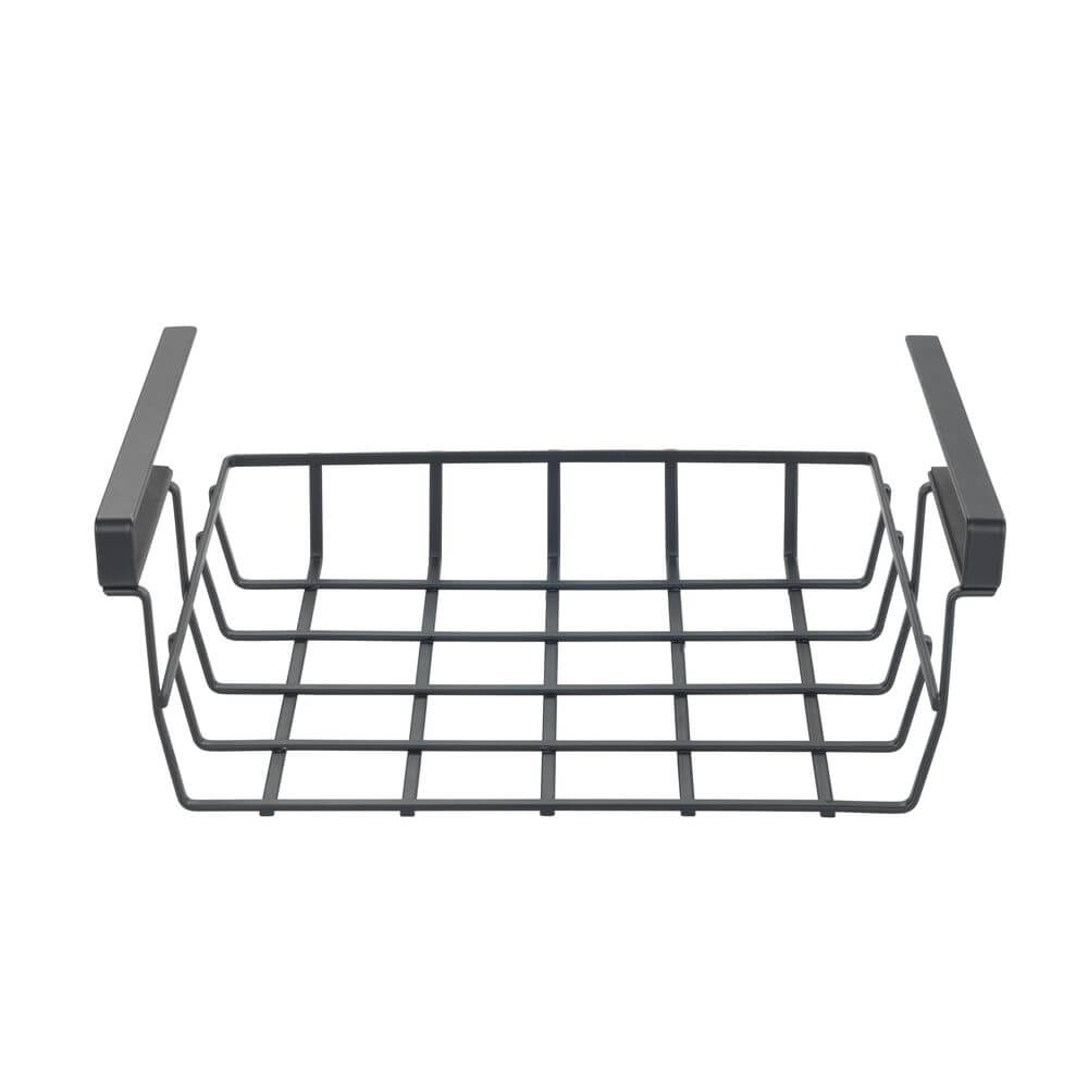 Klea Undershelf Wire Basket Black - KITCHEN - Shelves and Racks - Soko and Co