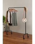 Large Heavy Duty Clothes Rack Black - WARDROBE - Garment Racks - Soko and Co