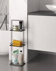Lava 3 Tier Shelf Caddy Black - HOME STORAGE - Shelves and Cabinets - Soko and Co