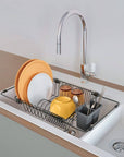 Lava Over-the-Sink Dish Rack Black - KITCHEN - Dish Racks and Mats - Soko and Co