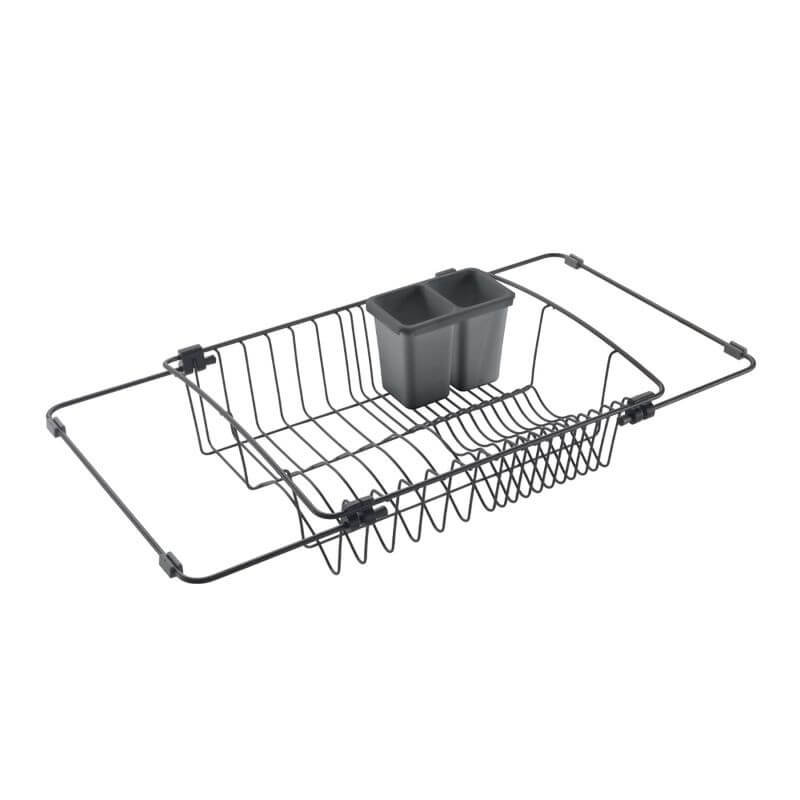 Lava Over-the-Sink Dish Rack Black - KITCHEN - Dish Racks and Mats - Soko and Co