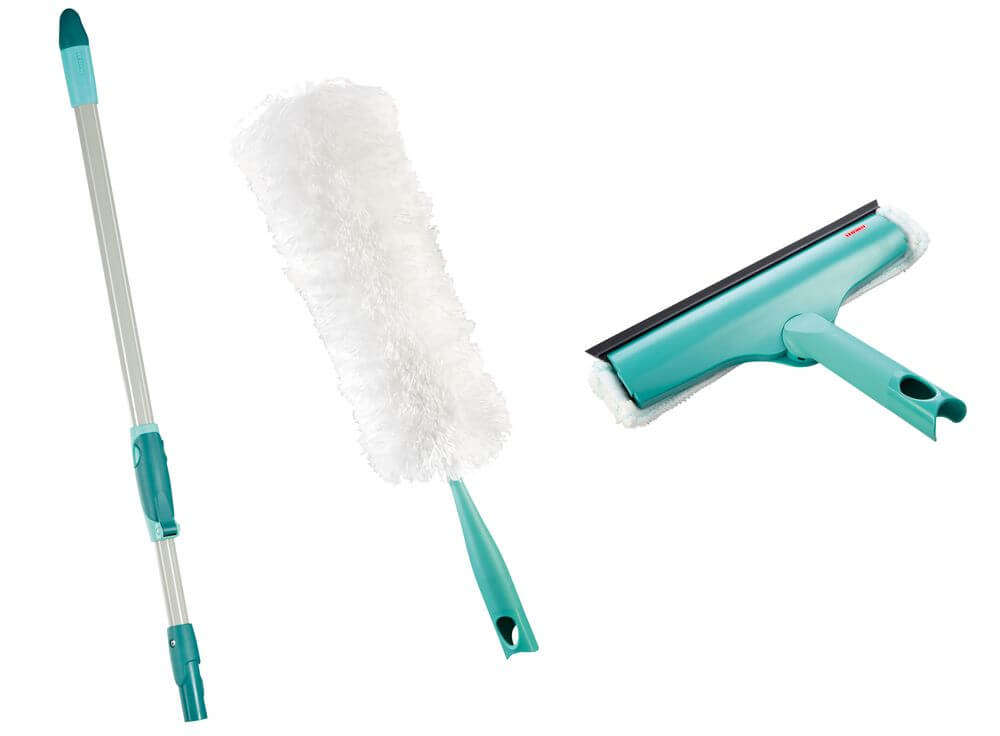 Leifheit 3 Piece Window and Dust Cleaning Set - LAUNDRY - Cleaning - Soko and Co