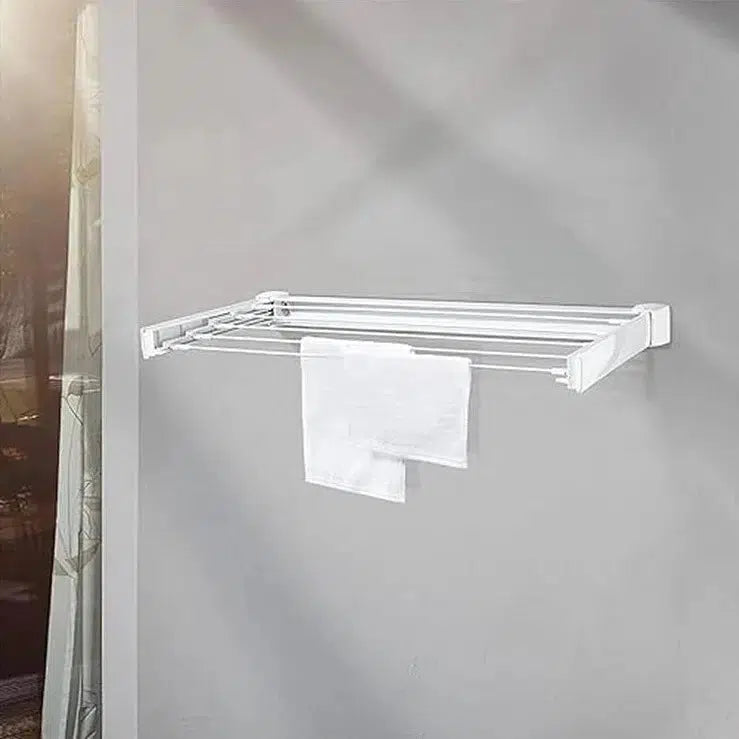 Leifheit Telegant Plus 70 Wall Mounted Clothes Airer White - LAUNDRY - Airers - Soko and Co