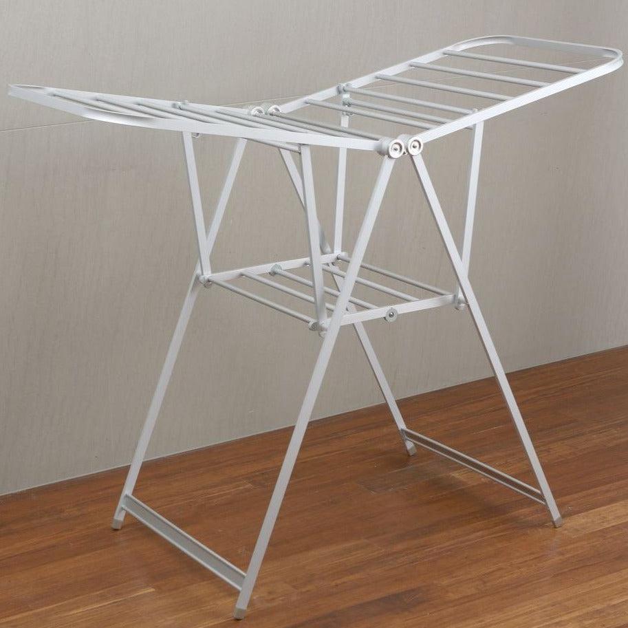 Limited Edition Aluminium A-Frame Clothes Airer Silver - LAUNDRY - Airers - Soko and Co