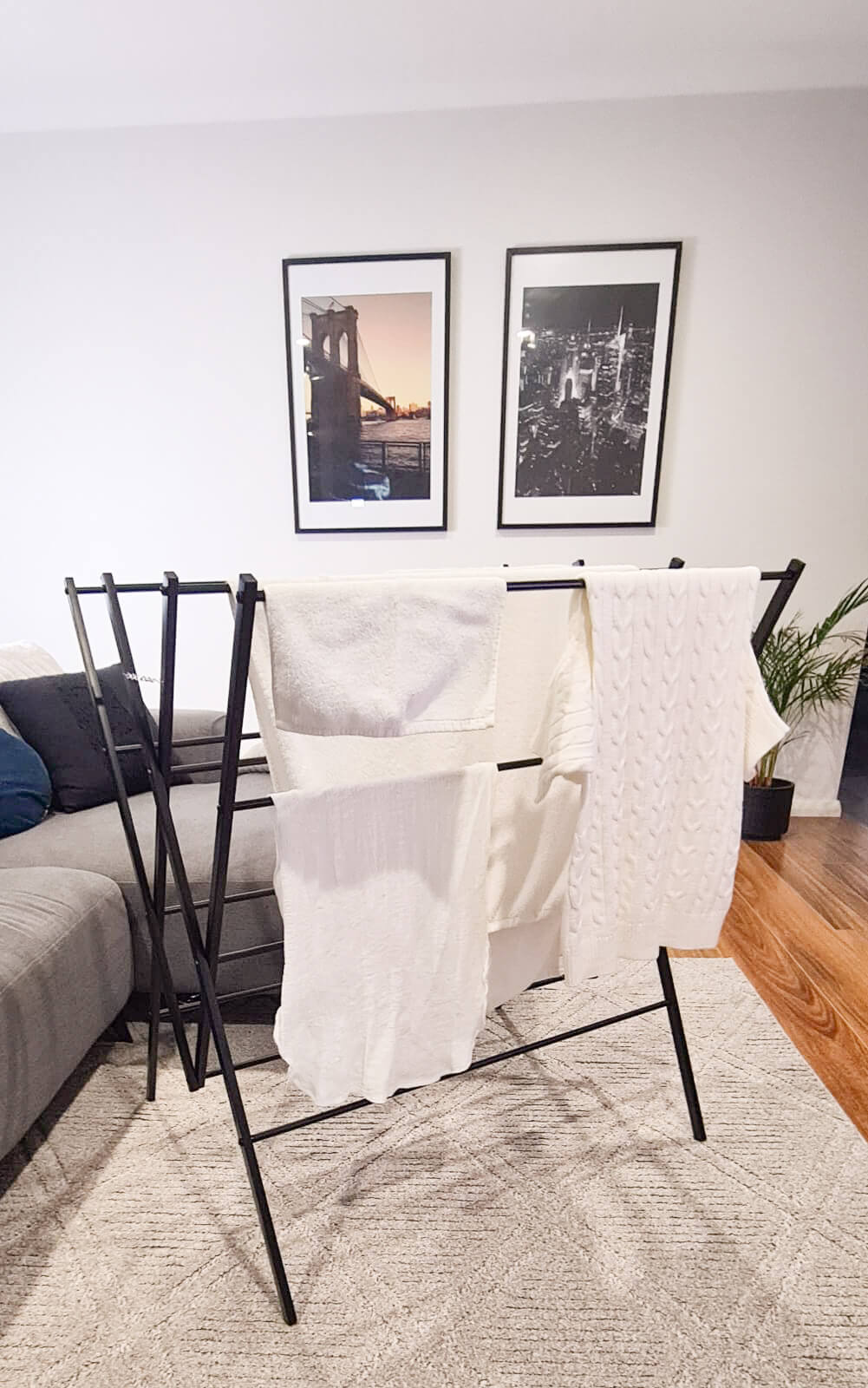 Limited Edition Heavy Duty Clothes Airer Matte Black - LAUNDRY - Airers - Soko and Co
