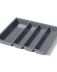 Linea Utensil Tray Grey 520 x 550mm - KITCHEN - Cutlery Trays - Soko and Co