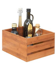 Madeira Stacking Bamboo Storage Crates Large - HOME STORAGE - Baskets and Totes - Soko and Co