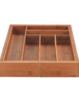 Mera 8 Compartment Expandable Cutlery Tray Bamboo - KITCHEN - Cutlery Trays - Soko and Co