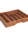 Mera 8 Compartment Expandable Cutlery Tray Bamboo - KITCHEN - Cutlery Trays - Soko and Co