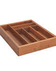 Mera 8 Compartment Expandable Cutlery Tray Bamboo - KITCHEN - Cutlery Trays - Soko and Co