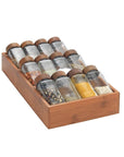 Mera In-Drawer Spice Rack Bamboo - KITCHEN - Spice Racks - Soko and Co