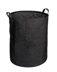 Messina 70L Linen Laundry Hamper Charcoal - LAUNDRY - Hampers - Soko and Co