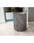 Messina 70L Linen Laundry Hamper Grey - LAUNDRY - Hampers - Soko and Co