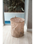 Messina 70L Linen Look Laundry Hamper Beige - LAUNDRY - Hampers - Soko and Co