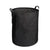 Messina 70L Linen Look Laundry Hamper Charcoal - LAUNDRY - Hampers - Soko and Co